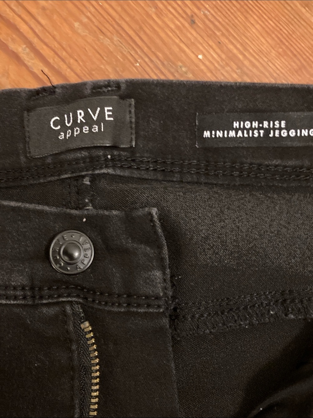 Curve Appeal 2 pairs of Women’s Petite Jeans Blue and Black Size:2/26 - Picture 8 of 11